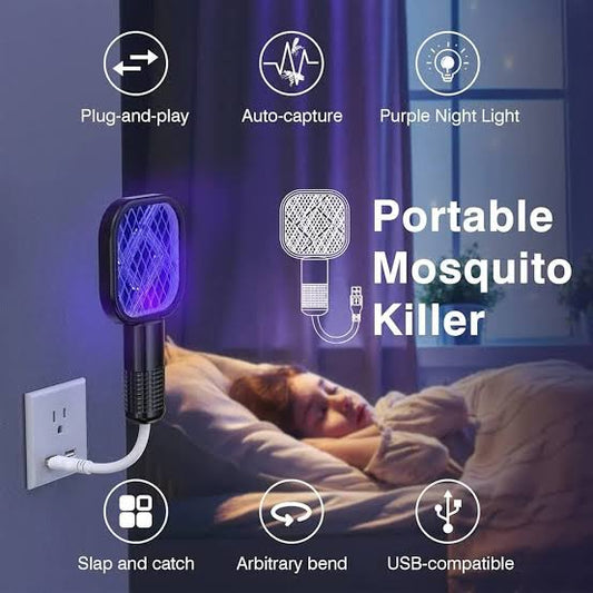 USB Electric Mosquito Racket, Rechargeable Racket