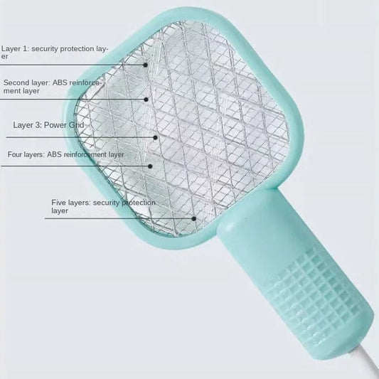 USB Electric Mosquito Racket, Rechargeable Racket