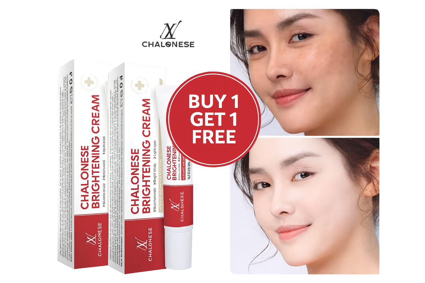 Buy 1 Get 1 Free - Chalonese Brightening Cream