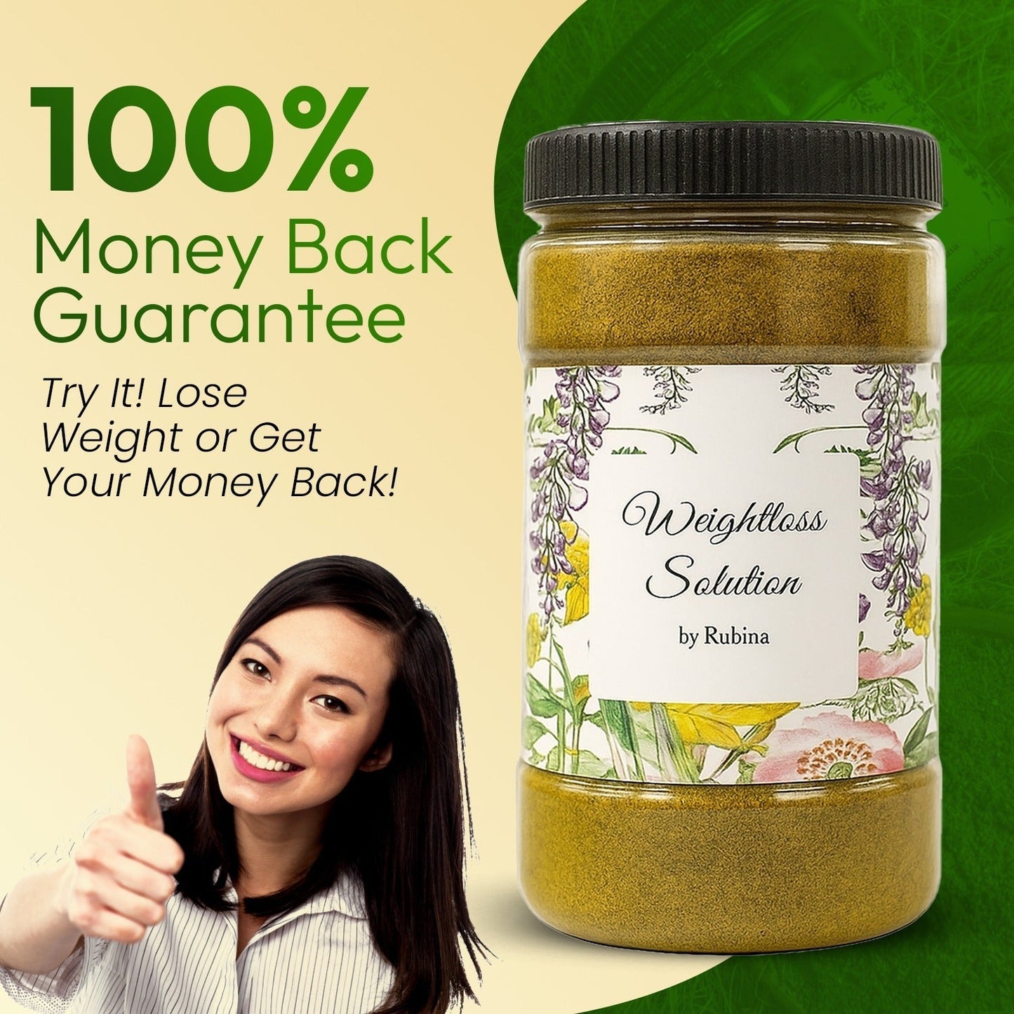 (Buy 1 Get 1 Free Offer) Weight Loss Powder By Dr. Rubina Fawad (Copy)